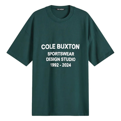Cole Buxton Design Studio T-ShirtT-ShirtCole BuxtonDPUS Designer OutletAW24DST320-610-S5056631247722Forest GreenSCole Buxton Design Studio T-Shirt