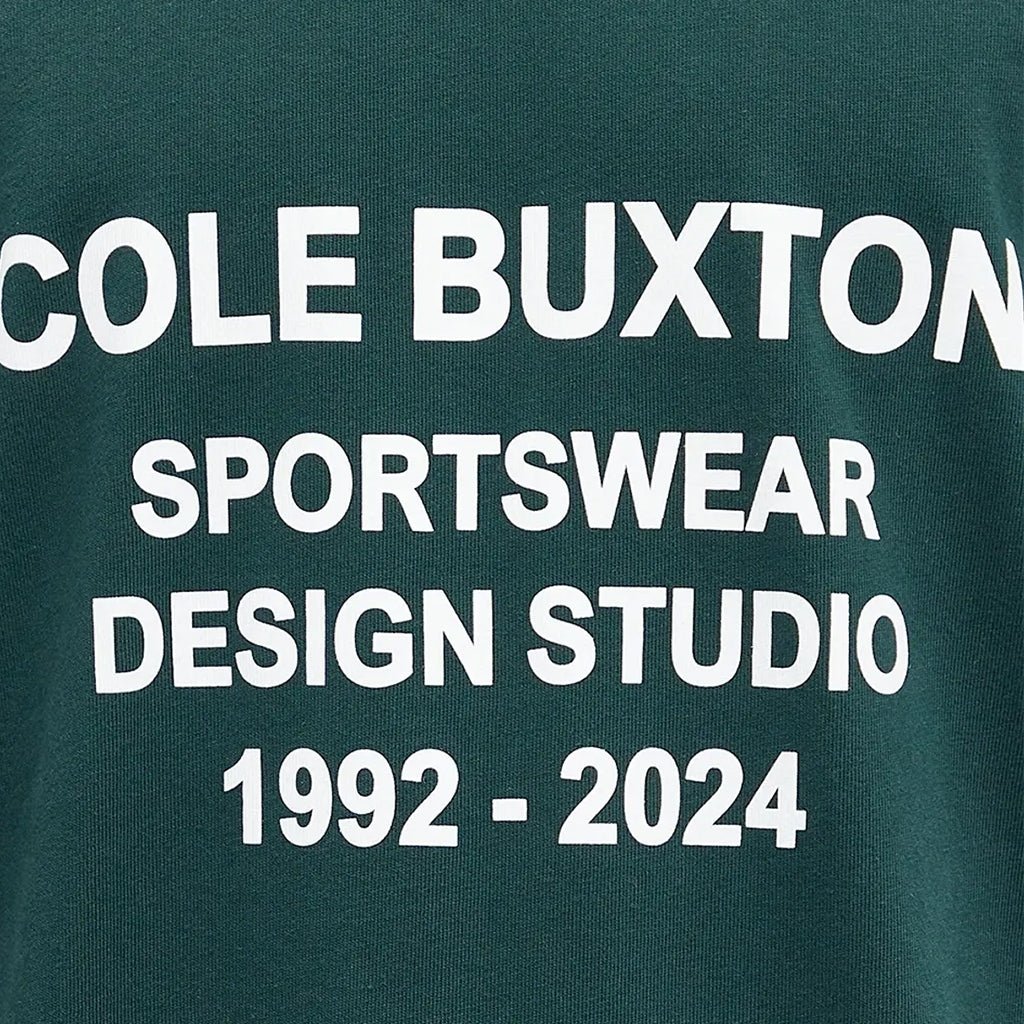Cole Buxton Design Studio T-ShirtT-ShirtCole BuxtonDPUS Designer OutletAW24DST320-610-S5056631247722Forest GreenSCole Buxton Design Studio T-Shirt