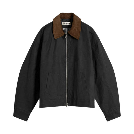 Cole Buxton Dry Wax Cotton OvershirtOvershirtCole BuxtonDPUS Designer OutletAW25WXCO130-000-S5056631281672BlackSCole Buxton Dry Wax Cotton Overshirt