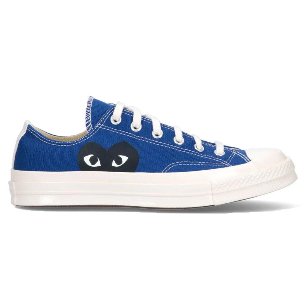 Comme Des Garcons PLAY Big Heart Chuck in Blue