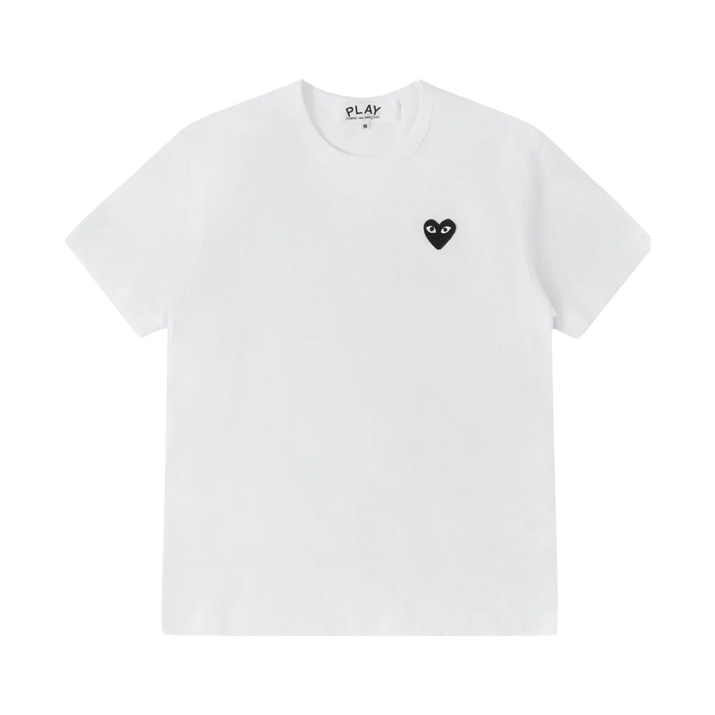 [Comme des Garcons] Play Large Back Print Black Heart TeeT-ShirtComme Des GarconsDPUS Designer OutletAX-T353-051-WHT-S044365553306WhiteS[Comme des Garcons] Play Large Back Print Black Heart Tee