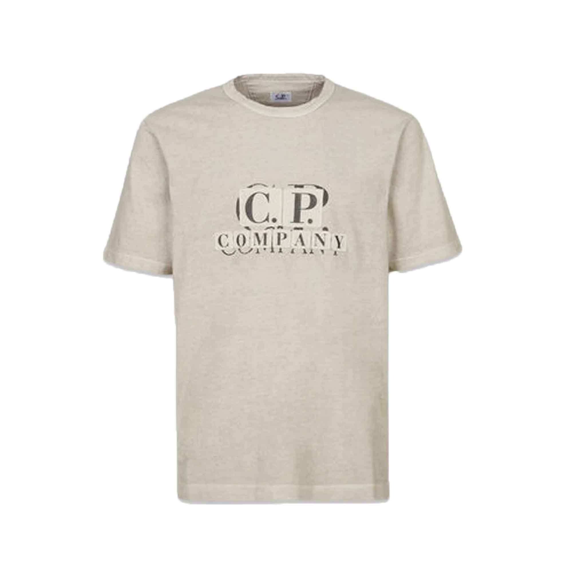 C.P. Company 1020 Jersey Patch Logo T-shirt in Flint GreyT-ShirtsC.P. CompanyDPUSXSC.P. Company 1020 Jersey Patch Logo T-shirt in Flint Grey