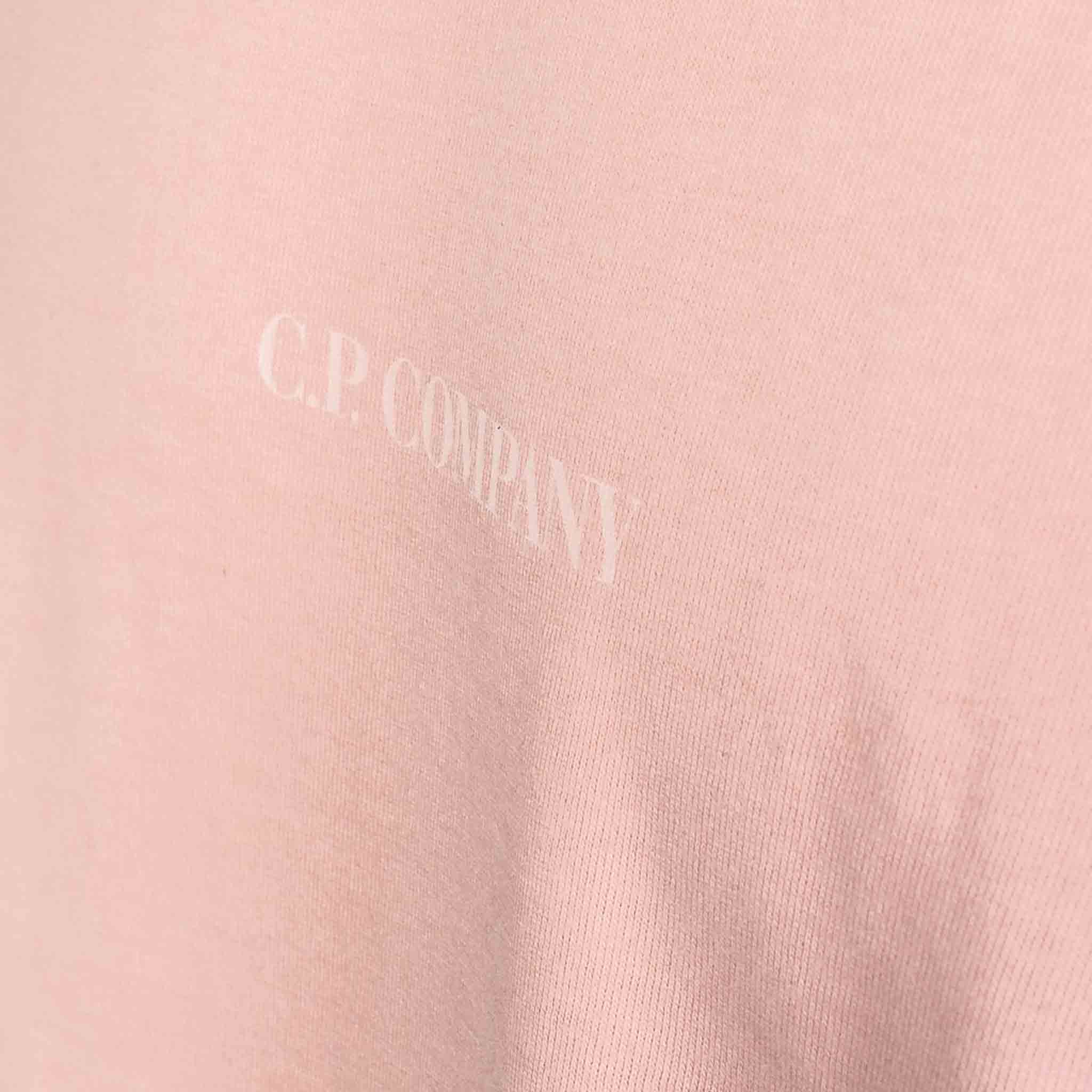 C.P. Company 24/1 Jersey Relaxed Fit T-shirt in Pale MauveT-ShirtsC.P. CompanyDPUS27103207XSC.P. Company 24/1 Jersey Relaxed Fit T-shirt in Pale Mauve