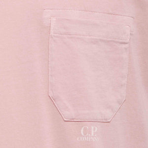 C.P. Company 24/1 Jersey Resist Dyed Pocket T-shirt in Pale MauveT-ShirtsC.P. CompanyDPUS17945063XSC.P. Company 24/1 Jersey Resist Dyed Pocket T-shirt in Pale Mauve