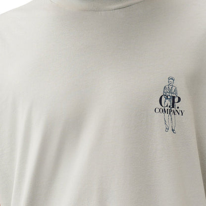 [C.P. Company] 30/1 Jersey Comfort Logo T-ShirtT-ShirtC.P. CompanyDPUS Designer Outlet21CMTS166A-005100W-936-S7622792978287Flint GreyS[C.P. Company] 30/1 Jersey Comfort Logo T-Shirt