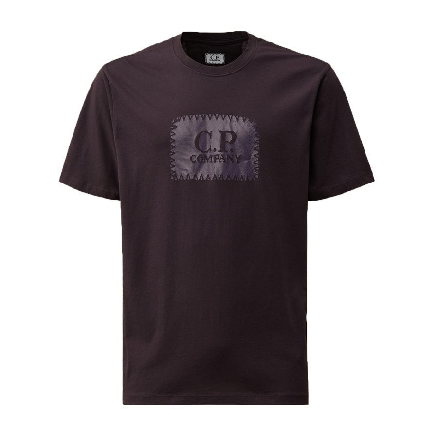 C.P. Company 30/1 Jersey Logo Label T-shirt in Nightshade - PurpleT-ShirtsC.P. CompanyDPUS7620943860979SC.P. Company 30/1 Jersey Logo Label T-shirt in Nightshade - Purple