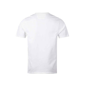 C.P. Company 30/2 Mercerized Jersey T-shirt Twisted Logo in Gauze WhiteT-ShirtsC.P. CompanyDPUSXSC.P. Company 30/2 Mercerized Jersey T-shirt Twisted Logo in Gauze White