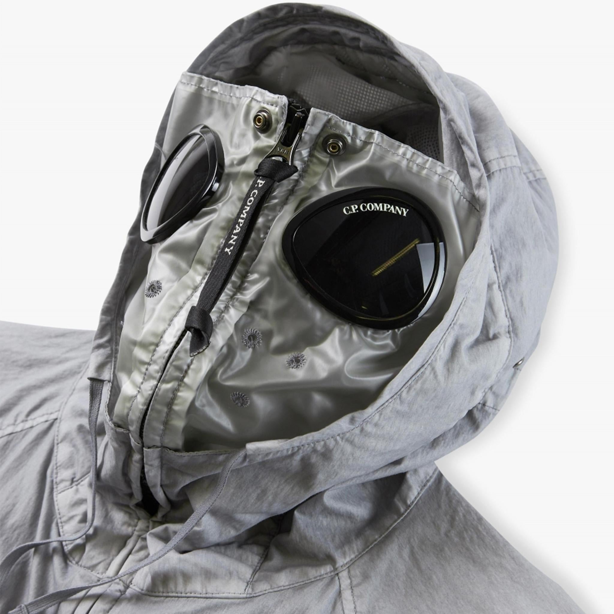 CP COMPANY コート　グレー サイズ50 C.P. Company 50 Fili Mixed Gum Goggle Jacket in Drizzle Grey