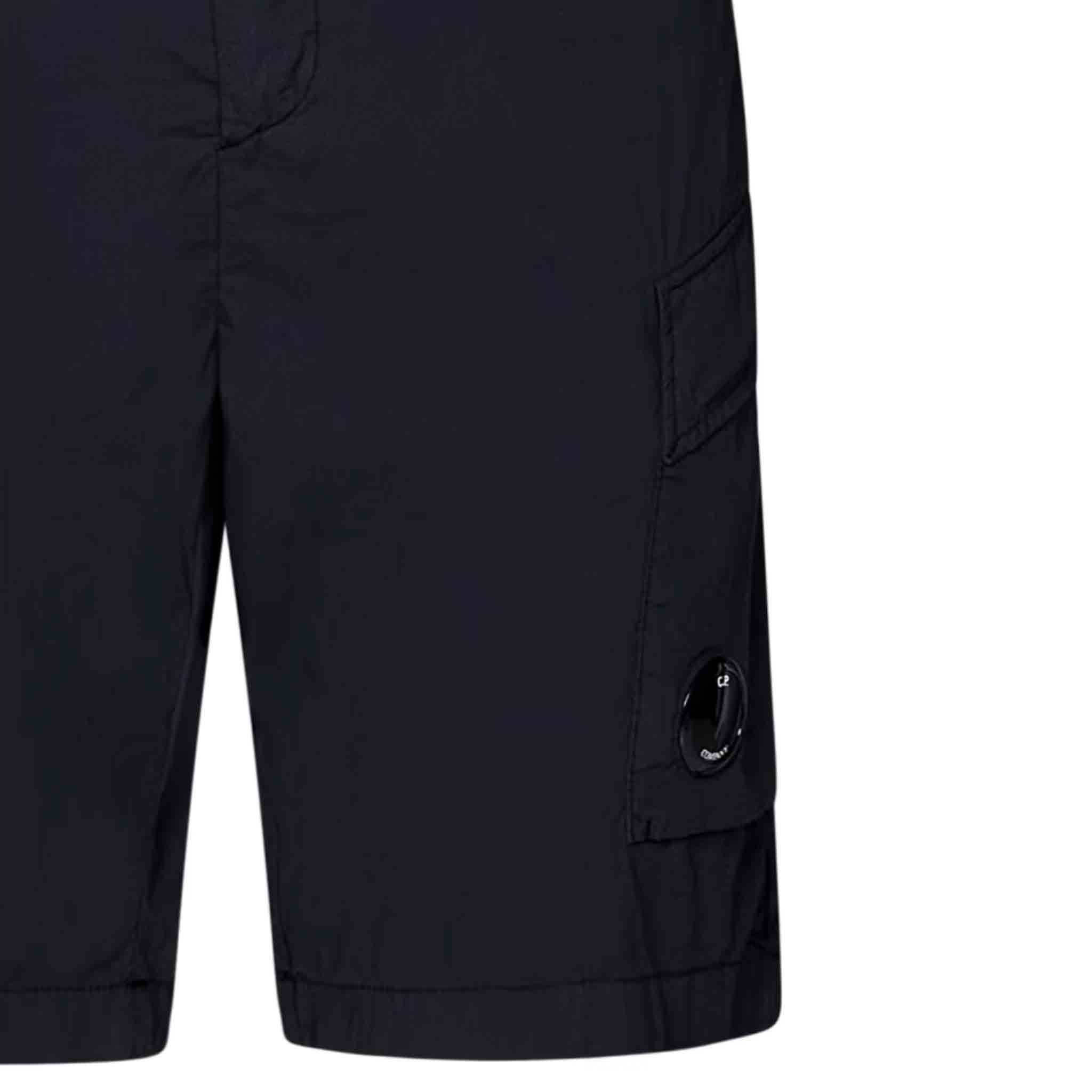 C.P. Company 50 Fili Stretch Cargo Shorts in Total Eclipse - NavyShortsC.P. CompanyDPUS762094378651446C.P. Company 50 Fili Stretch Cargo Shorts in Total Eclipse - Navy