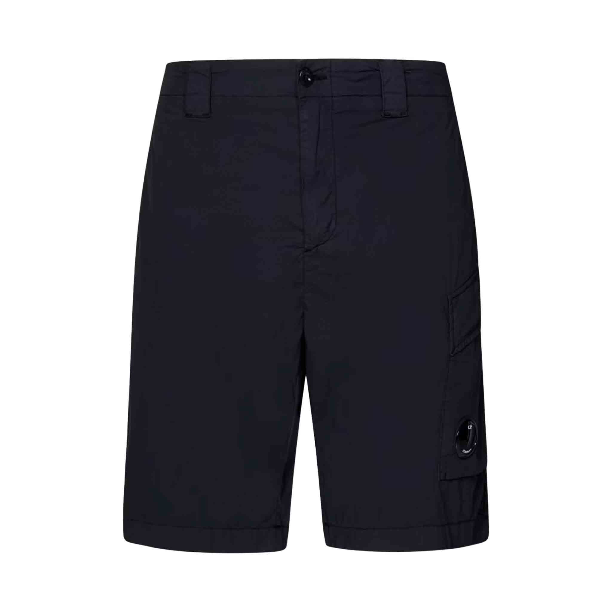 C.P. Company 50 Fili Stretch Cargo Shorts in Total Eclipse - NavyShortsC.P. CompanyDPUS762094378651446C.P. Company 50 Fili Stretch Cargo Shorts in Total Eclipse - Navy