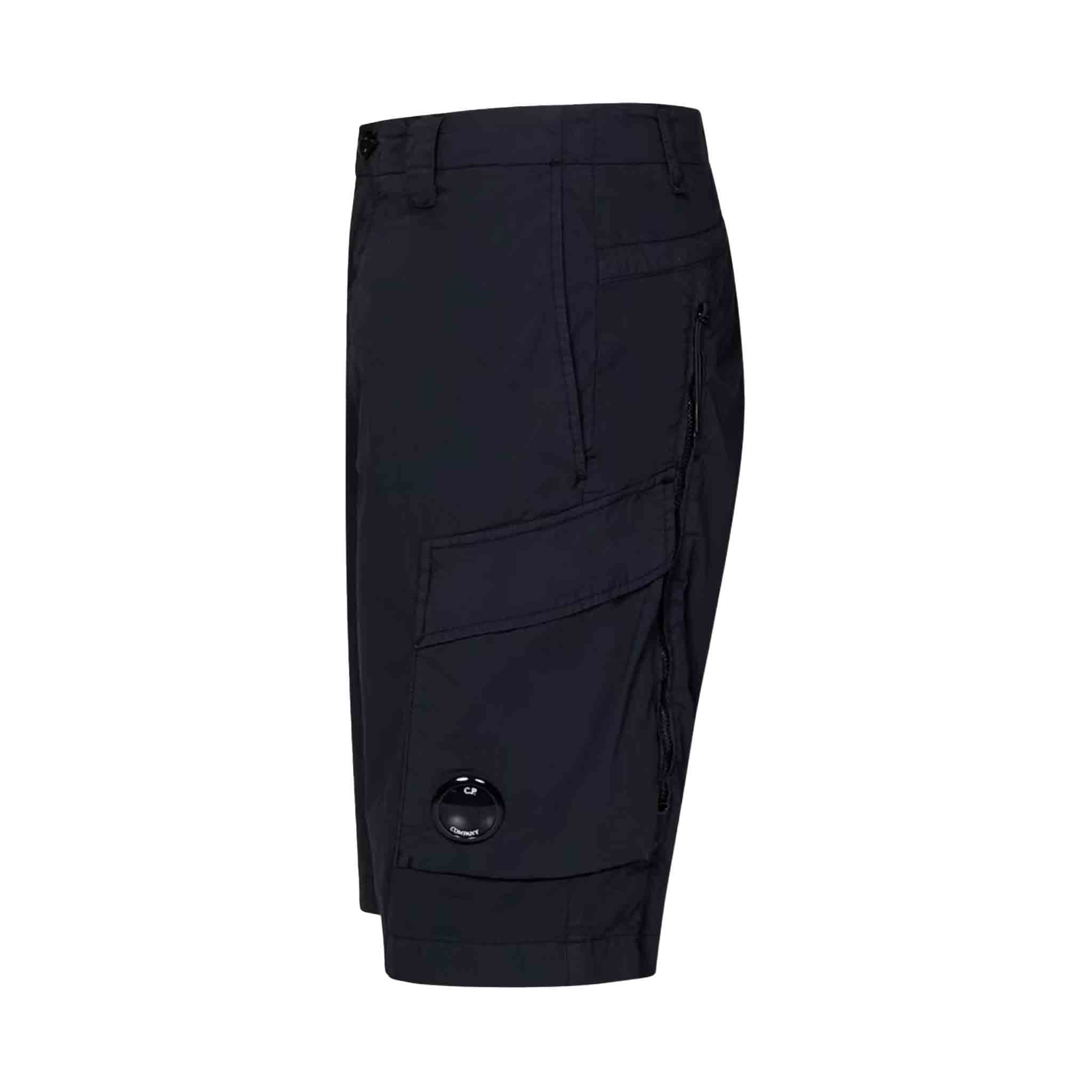 C.P. Company 50 Fili Stretch Cargo Shorts in Total Eclipse - NavyShortsC.P. CompanyDPUS762094378651446C.P. Company 50 Fili Stretch Cargo Shorts in Total Eclipse - Navy