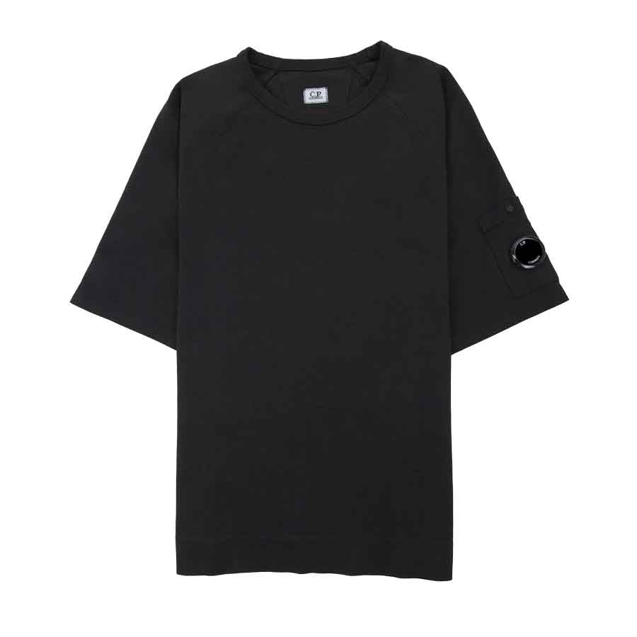 C.P. Company Arm Lens Raglan T-shirt in BlackT-ShirtsC.P. CompanyDPUS87442051XSC.P. Company Arm Lens Raglan T-shirt in Black