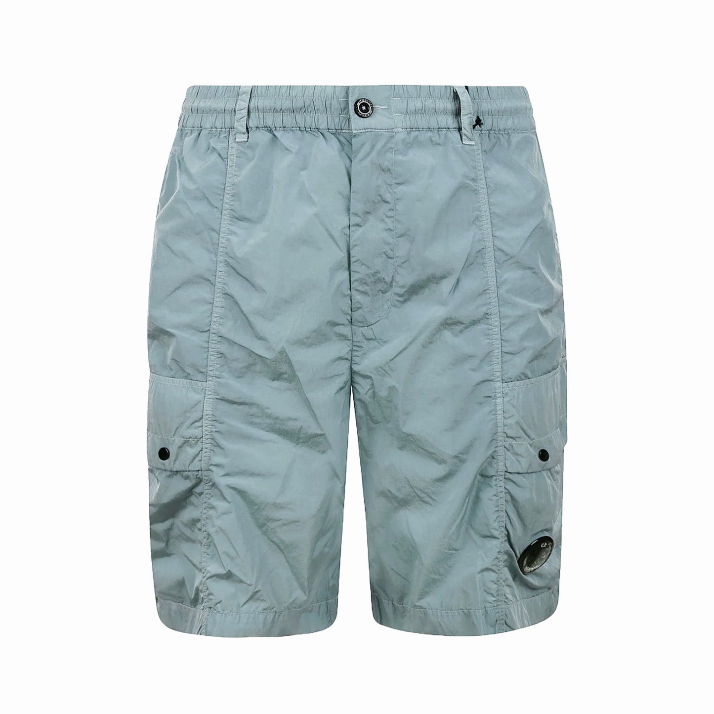 [C.P. Company] Bermuda Cargo In Chrome - RTrousers & ShortsC.P. CompanyDPUS Designer Outlet7622792789180Silver Blue46[C.P. Company] Bermuda Cargo In Chrome - R