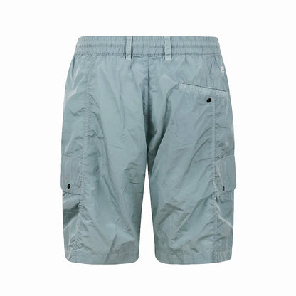 [C.P. Company] Bermuda Cargo In Chrome - RTrousers & ShortsC.P. CompanyDPUS Designer Outlet7622792789180Silver Blue46[C.P. Company] Bermuda Cargo In Chrome - R