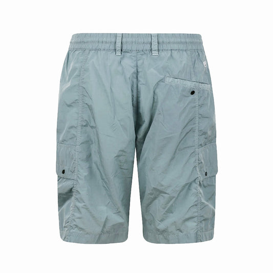[C.P. Company] Bermuda Cargo In Chrome - RTrousers & ShortsC.P. CompanyDPUS Designer Outlet7622792789180Silver Blue46[C.P. Company] Bermuda Cargo In Chrome - R