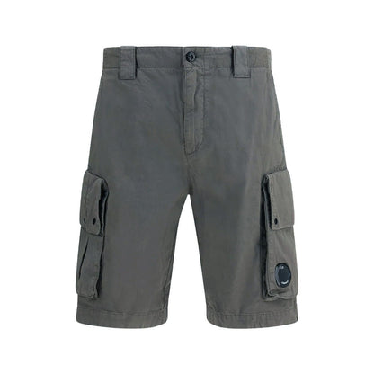 [C.P. Company] Bermuda In Cotton GabardineTrousers & ShortsC.P. CompanyDPUS Designer Outlet7622792789814Gunmetal46[C.P. Company] Bermuda In Cotton Gabardine