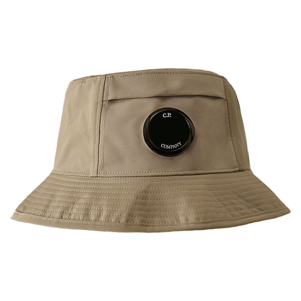 [C.P. Company] Bucket Hat In Chrome - RCaps & HatsC.P. CompanyDPUS Designer OutletBeigeM[C.P. Company] Bucket Hat In Chrome - R