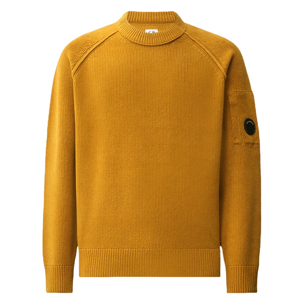 [C.P. Company] Chenille Cotton Crewneck KnitKnitwearC.P. CompanyDPUS Designer Outlet21CMKN196A-005558G-232-S7622792856523Buck Thorn BrownS[C.P. Company] Chenille Cotton Crewneck Knit