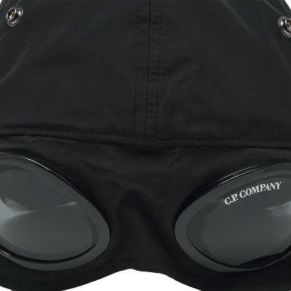 C.P. Company Chrome - R Goggle Cap in BlackCaps & HatsC.P. CompanyDPUS Designer Outlet7622792406339MC.P. Company Chrome - R Goggle Cap in Black