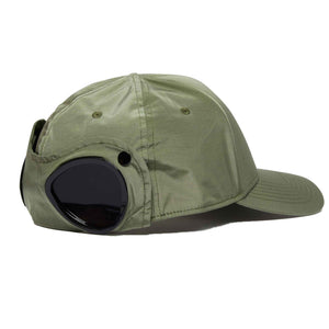 C.P. Company Chrome - R Goggle Cap in Green BayHatsC.P. CompanyDPUS7620943683851MC.P. Company Chrome - R Goggle Cap in Green Bay