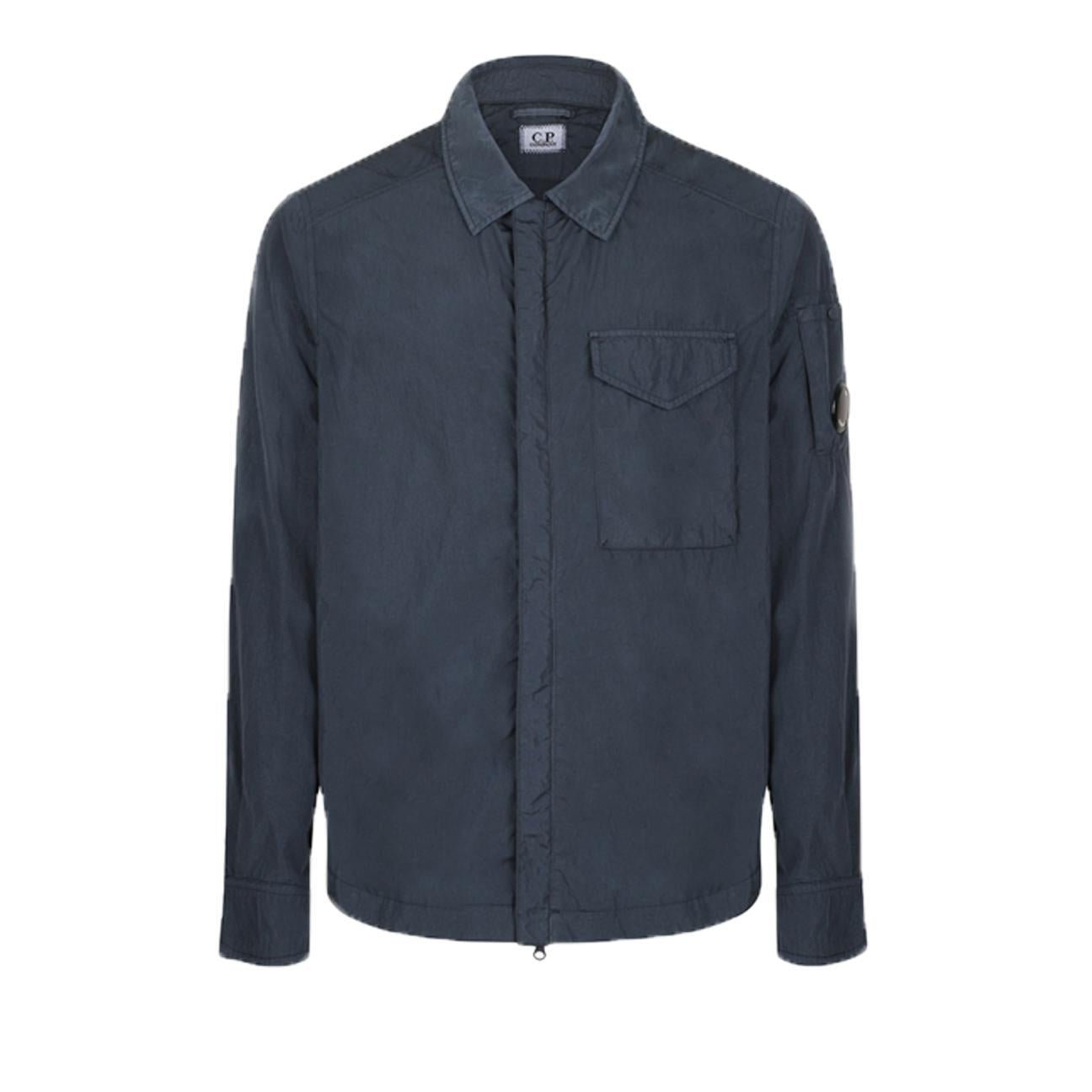 Company Chrome-R Overshirt in India Ink- Blue – DPUS Designer