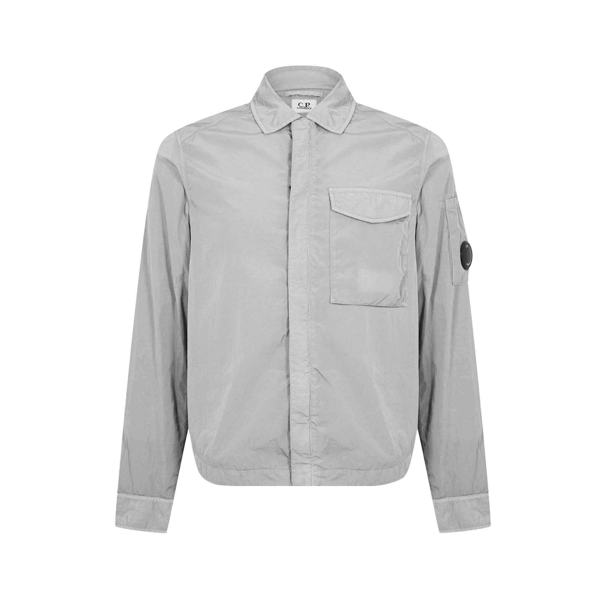 C.P. Company Chrome - R Pocket Overshirt in Drizzle GreyOvershirtC.P. CompanyDPUS7620943707731XSC.P. Company Chrome - R Pocket Overshirt in Drizzle Grey