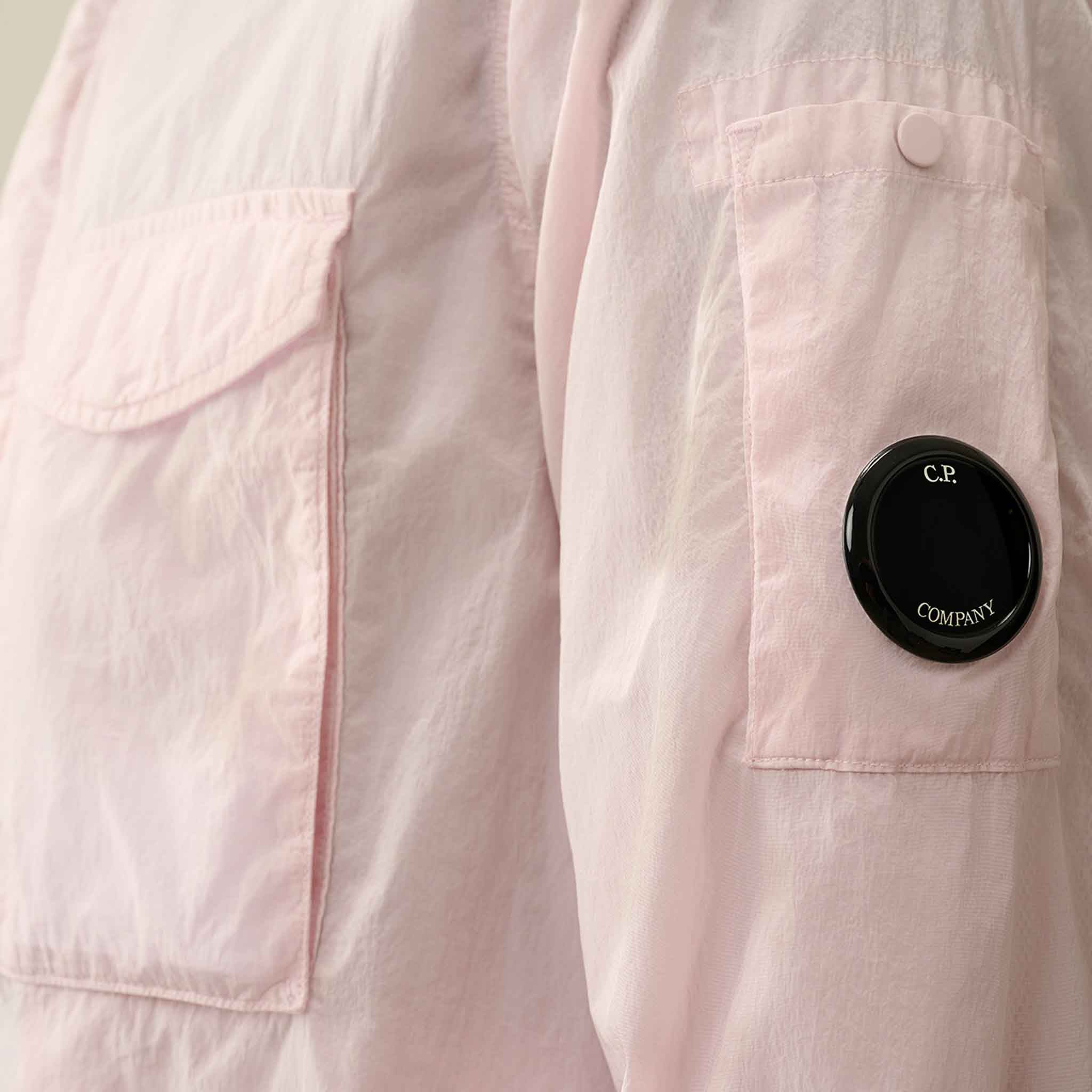 C.P. Company Chrome - R Pocket Overshirt in Heavenly PinkOvershirtC.P. CompanyDPUSXSC.P. Company Chrome - R Pocket Overshirt in Heavenly Pink