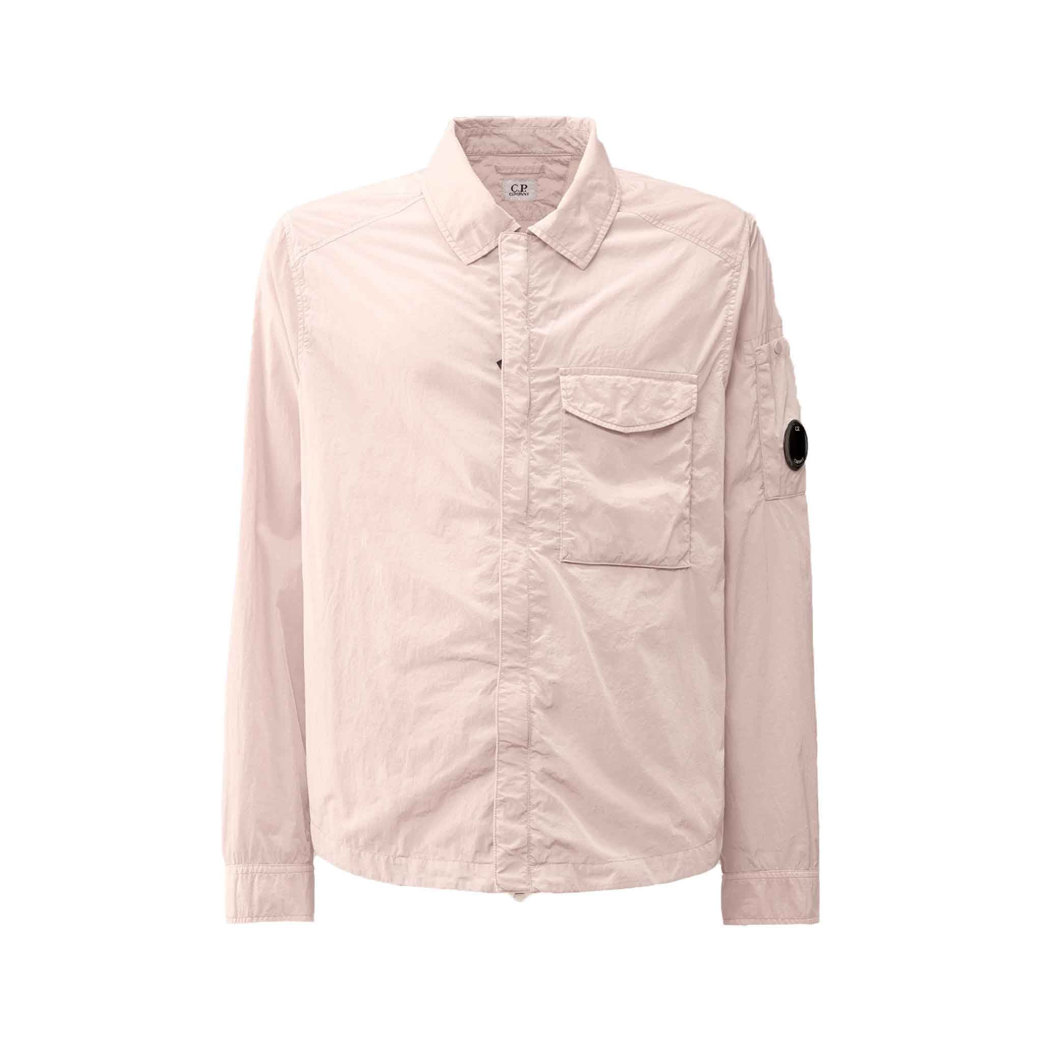 C.P. Company Chrome - R Pocket Overshirt in Heavenly PinkOvershirtC.P. CompanyDPUSXSC.P. Company Chrome - R Pocket Overshirt in Heavenly Pink