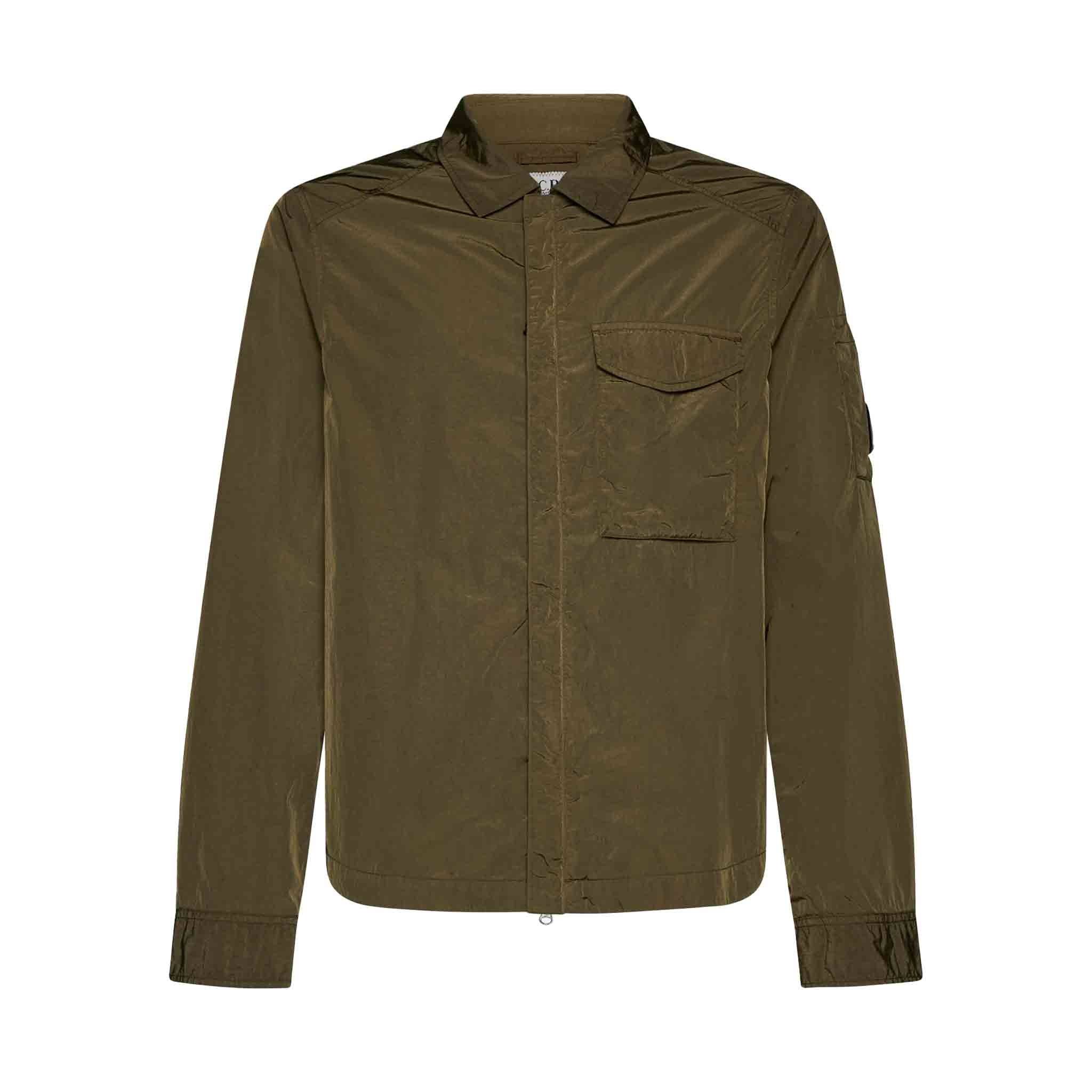 C.P. Company Chrome - R Pocket Overshirt in Ivy GreenOvershirtC.P. CompanyDPUSXSC.P. Company Chrome - R Pocket Overshirt in Ivy Green