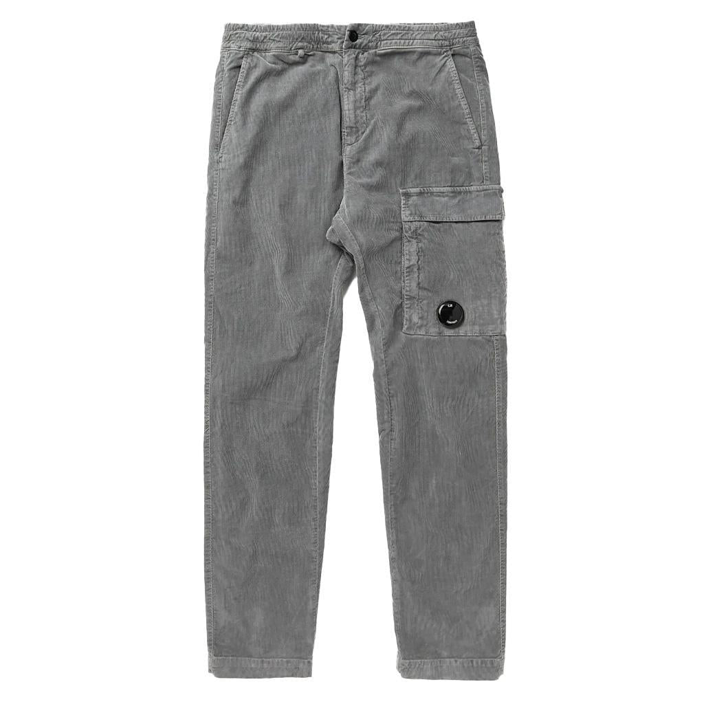 [C.P. Company] Corduroy Lens Cargos in GunmetalTrousersC.P. CompanyDPUS Designer Outlet762279243578046[C.P. Company] Corduroy Lens Cargos in Gunmetal