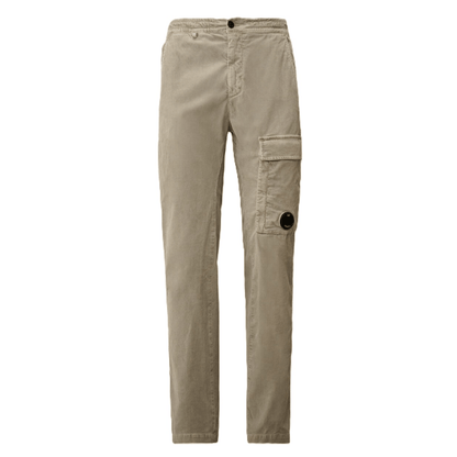 C.P. Company Corduroy Lens Cargos in London FogTrousersC.P. CompanyDPUS Designer Outlet762279234884446C.P. Company Corduroy Lens Cargos in London Fog