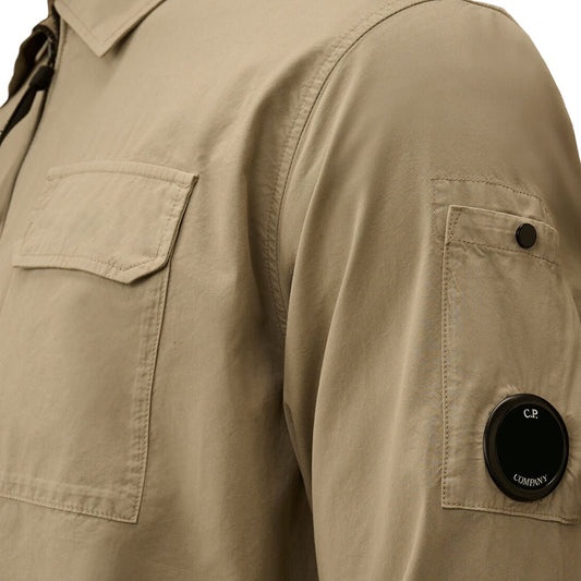 [C.P. Company] Cotton Gabardine OvershirtC.P. CompanyDPUS Designer Outlet7622792737563DoveS[C.P. Company] Cotton Gabardine Overshirt