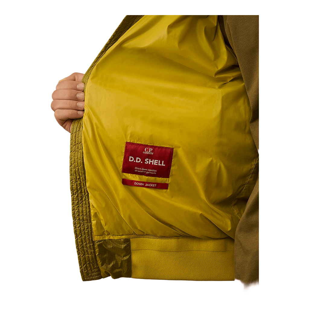 C.P. Company DD - Shell Lens Hooded Down Jacket in Green SheenCoats & JacketsC.P. CompanyDPUS Designer OutletSC.P. Company DD - Shell Lens Hooded Down Jacket in Green Sheen