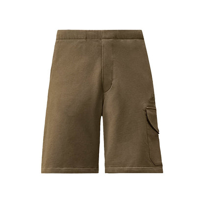 C.P. Company Diagonal Raised Fleece Cargo Embroidered Logo SweatshortsTrousers & ShortsC.P. CompanyDPUS Designer Outlet20CMSB029A-005086W-921-S7622792755345GunmetalSC.P. Company Diagonal Raised Fleece Cargo Embroidered Logo Sweatshorts