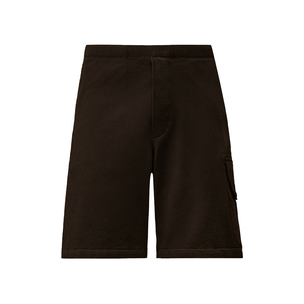 C.P. Company Diagonal Raised Fleece Cargo Embroidered Logo SweatshortsTrousers & ShortsC.P. CompanyDPUS Designer Outlet20CMSB029A-005086W-999-S7622792755413BlackSC.P. Company Diagonal Raised Fleece Cargo Embroidered Logo Sweatshorts