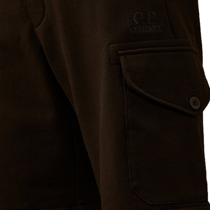 C.P. Company Diagonal Raised Fleece Cargo Embroidered Logo SweatshortsTrousers & ShortsC.P. CompanyDPUS Designer Outlet20CMSB029A-005086W-999-S7622792755413BlackSC.P. Company Diagonal Raised Fleece Cargo Embroidered Logo Sweatshorts