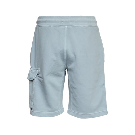 [C.P. Company] Diagonal Raised Fleece Cargo Lens SweatshortsShortsC.P. CompanyDPUS Designer Outlet7622792756182Silver BlueS[C.P. Company] Diagonal Raised Fleece Cargo Lens Sweatshorts