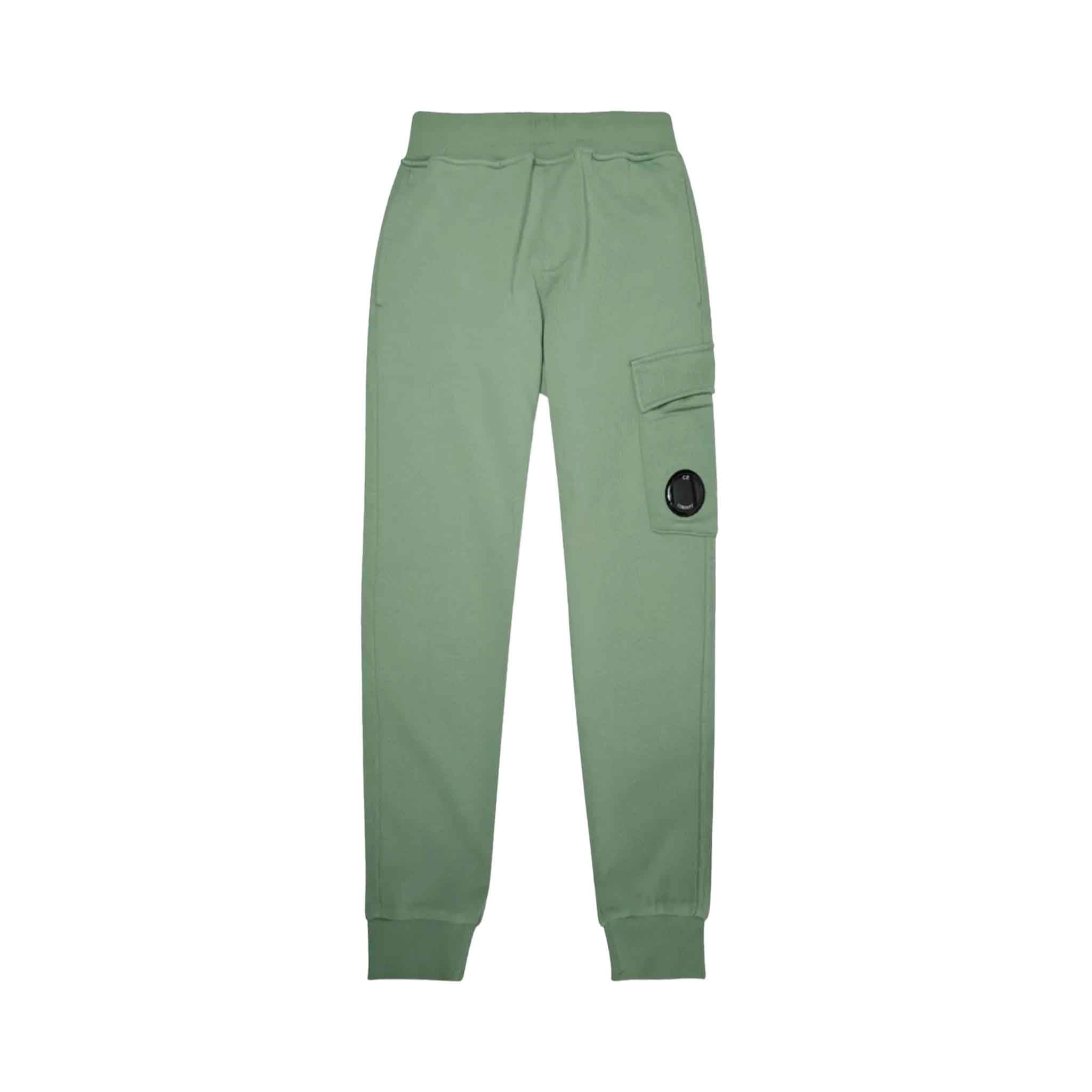 C.P. Company Diagonal Raised Fleece Cargo Sweatpants in Green BaySweatpantsC.P. CompanyDPUS7620943737868XSC.P. Company Diagonal Raised Fleece Cargo Sweatpants in Green Bay