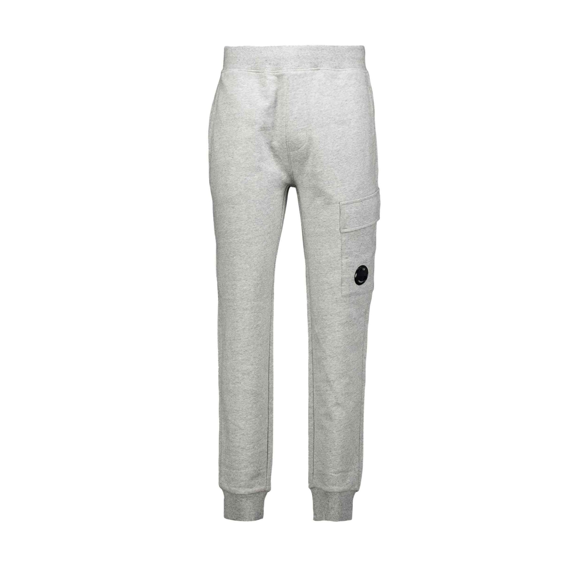 C.P. Company Diagonal Raised Fleece Cargo Sweatpants in Greystone MelangeSweatpantsC.P. CompanyDPUS Designer Outlet7622792222403XSC.P. Company Diagonal Raised Fleece Cargo Sweatpants in Greystone Melange