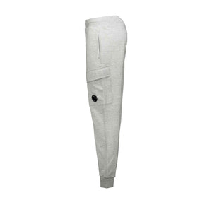 C.P. Company Diagonal Raised Fleece Cargo Sweatpants in Greystone MelangeSweatpantsC.P. CompanyDPUS Designer Outlet7622792222403XSC.P. Company Diagonal Raised Fleece Cargo Sweatpants in Greystone Melange