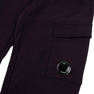 C.P. Company Diagonal Raised Fleece Cargo Sweatpants in Nightshade - PurpleSweatpantsC.P. CompanyDPUS Designer Outlet7620943938609SC.P. Company Diagonal Raised Fleece Cargo Sweatpants in Nightshade - Purple