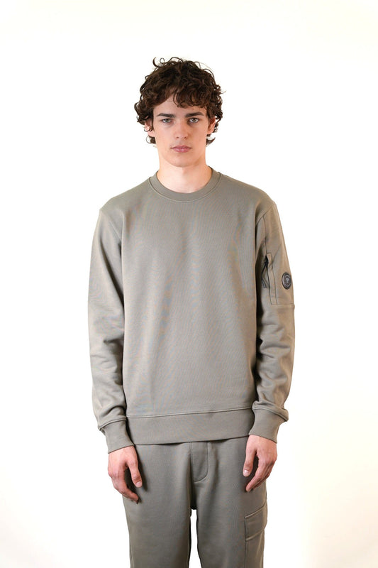 [C.P. Company] Diagonal Raised Fleece Crewneck SweatshirtSweatshirtsC.P. CompanyDPUS Designer Outlet21CMSS713A-005086W-356-S7622792970441Fallen RockS[C.P. Company] Diagonal Raised Fleece Crewneck Sweatshirt