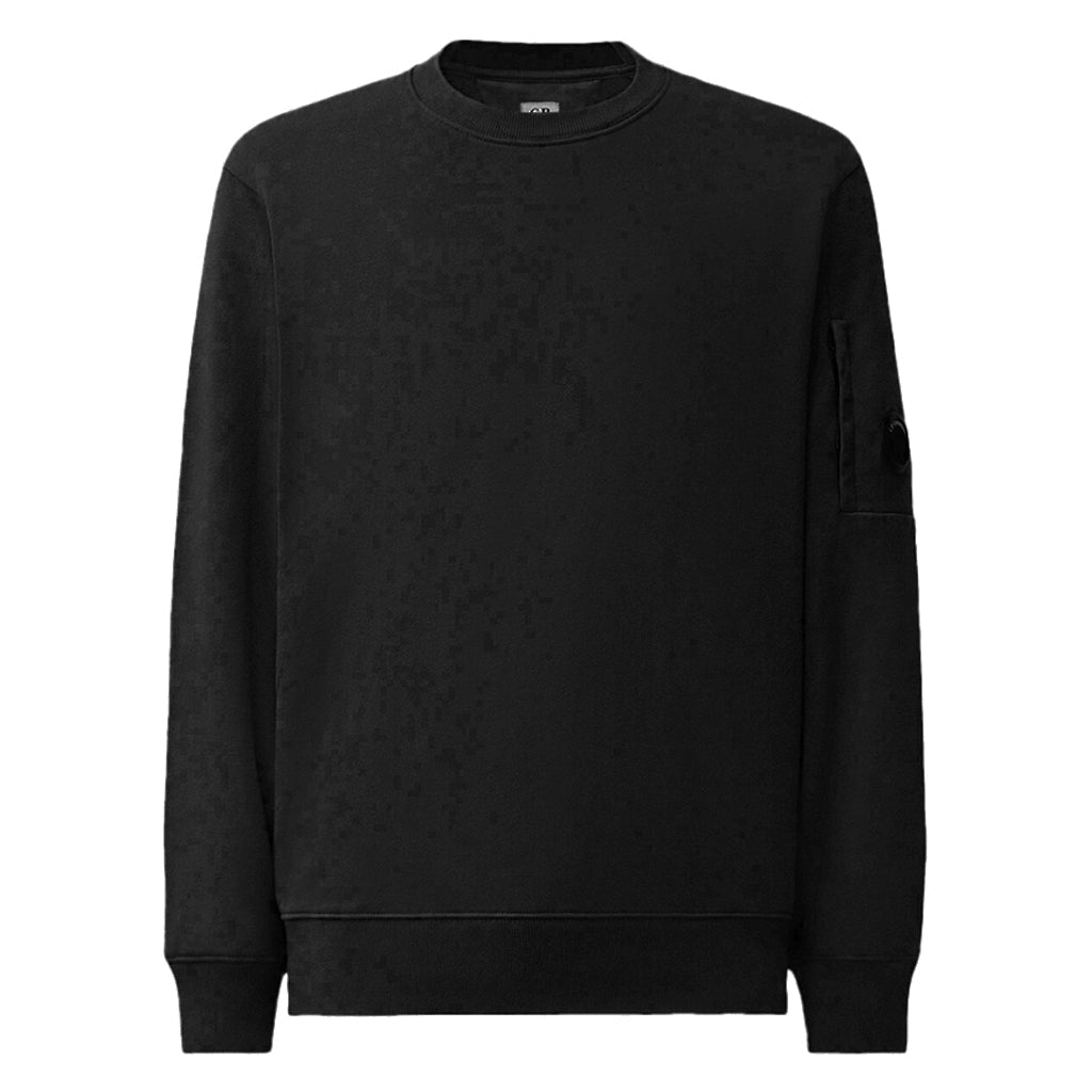 [C.P. Company] Diagonal Raised Fleece Crewneck SweatshirtSweatshirtsC.P. CompanyDPUS Designer OutletRCCMSS713A-005086W-999-S7622792397651BlackS[C.P. Company] Diagonal Raised Fleece Crewneck Sweatshirt