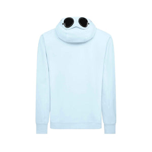 C.P. Company Diagonal Raised Fleece Goggle Hoodie in Starlight BlueHoodiesC.P. CompanyDPUS7620943749663SC.P. Company Diagonal Raised Fleece Goggle Hoodie in Starlight Blue