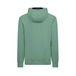 C.P. Company Diagonal Raised Fleece Hoodie in Green BayHoodiesC.P. CompanyDPUS7620943744071SC.P. Company Diagonal Raised Fleece Hoodie in Green Bay