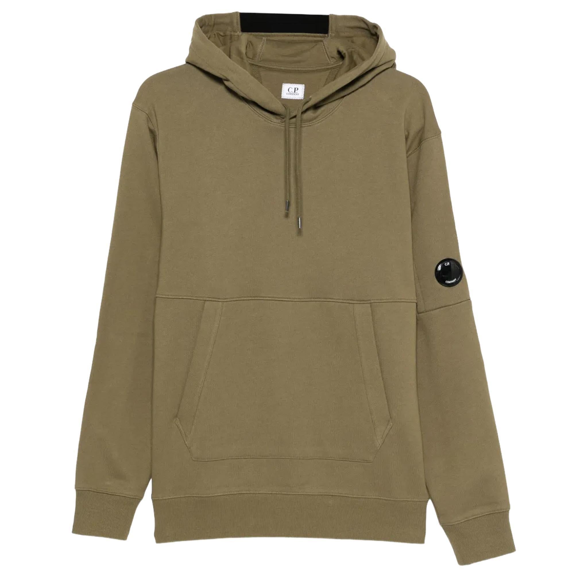 C.P. Company Diagonal Raised Fleece Lens Hooded Sweatshirt in CapersHoodies & Zip - UpsC.P. CompanyDPUS Designer Outlet7622792457836SC.P. Company Diagonal Raised Fleece Lens Hooded Sweatshirt in Capers