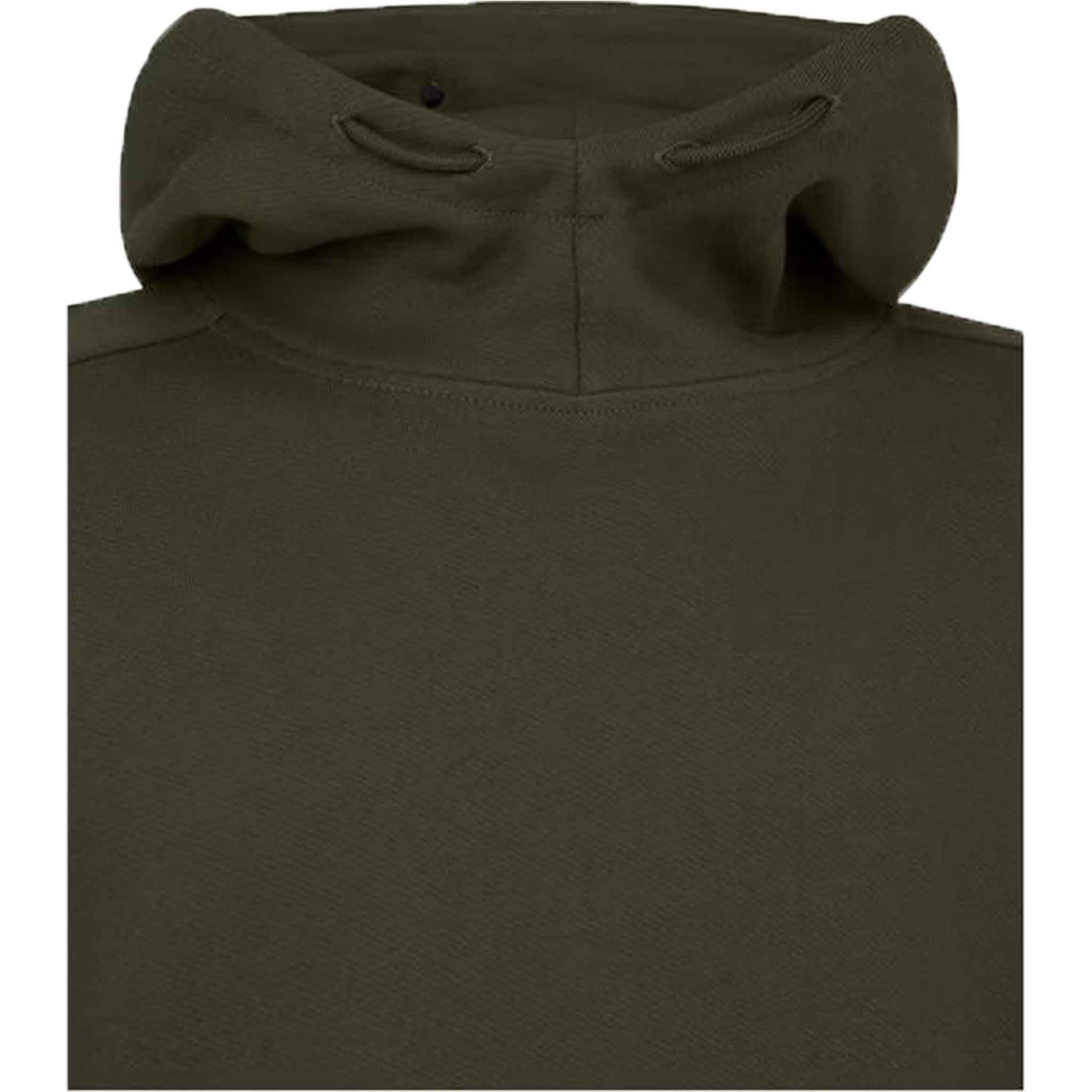 C.P. Company Diagonal Raised Fleece OTH Goggle Hoodie in Ivy GreenHoodiesC.P. CompanyDPUSXSC.P. Company Diagonal Raised Fleece OTH Goggle Hoodie in Ivy Green