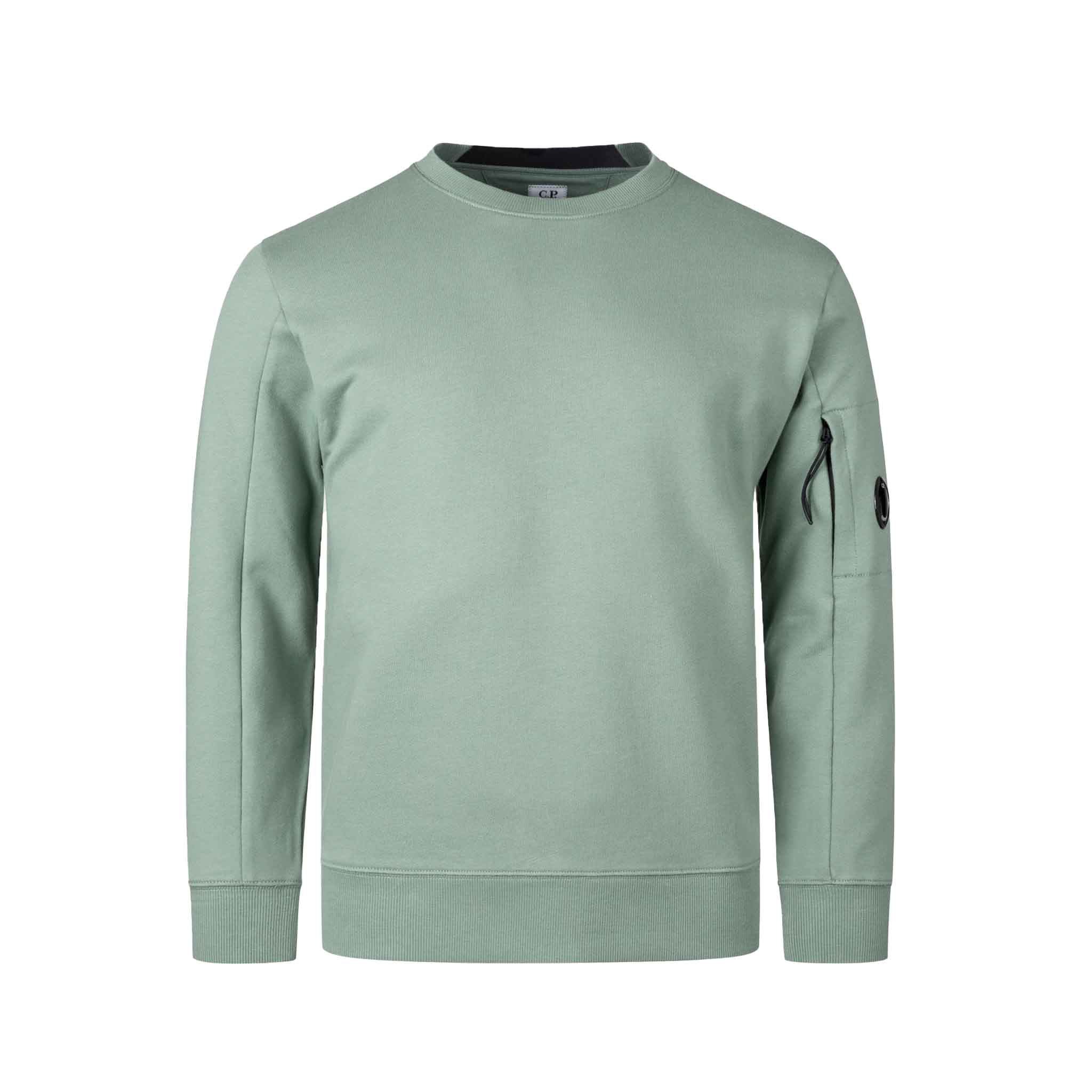 C.P. Company Diagonal Raised Fleece Sweatshirt in Green BayHoodiesC.P. CompanyDPUS7620943743371SC.P. Company Diagonal Raised Fleece Sweatshirt in Green Bay