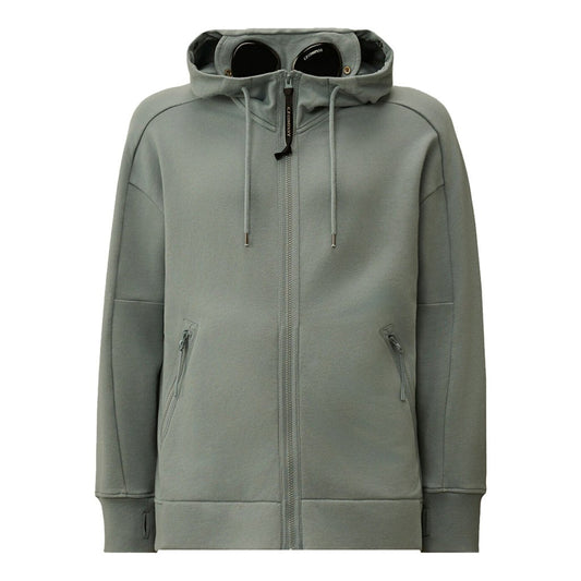 [C.P. Company] Diagonal Raised Fleece Zipped Google Hooded SweatshirtHoodies & Zip - UpsC.P. CompanyDPUS Designer Outlet7622792768574Silver BlueS[C.P. Company] Diagonal Raised Fleece Zipped Google Hooded Sweatshirt