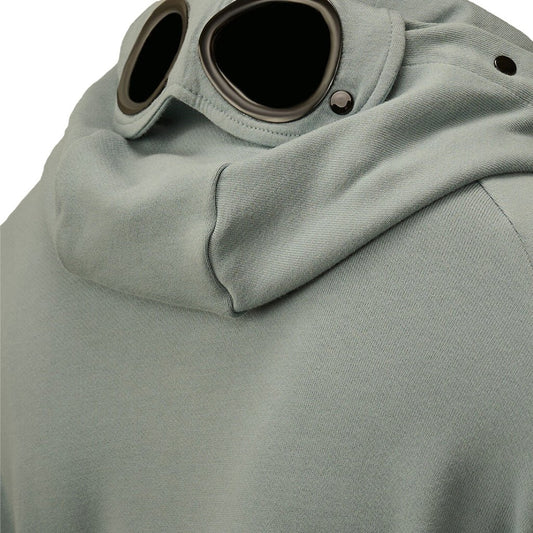 [C.P. Company] Diagonal Raised Fleece Zipped Google Hooded SweatshirtHoodies & Zip - UpsC.P. CompanyDPUS Designer Outlet7622792768574Silver BlueS[C.P. Company] Diagonal Raised Fleece Zipped Google Hooded Sweatshirt